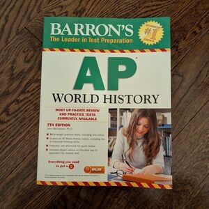Barron's AP World History Book